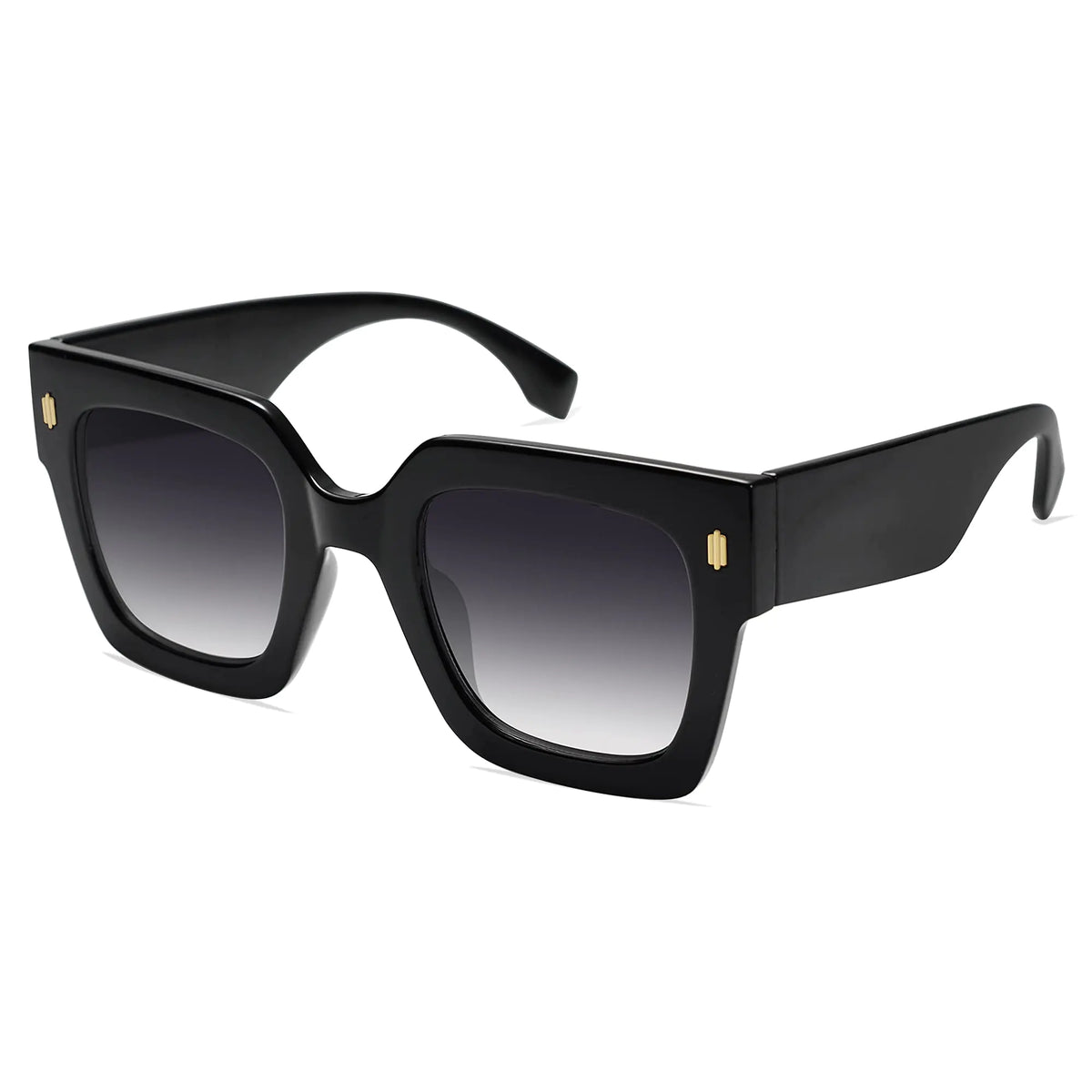 SOJOS Vintage Oversized Square Sunglasses for Women,Retro 