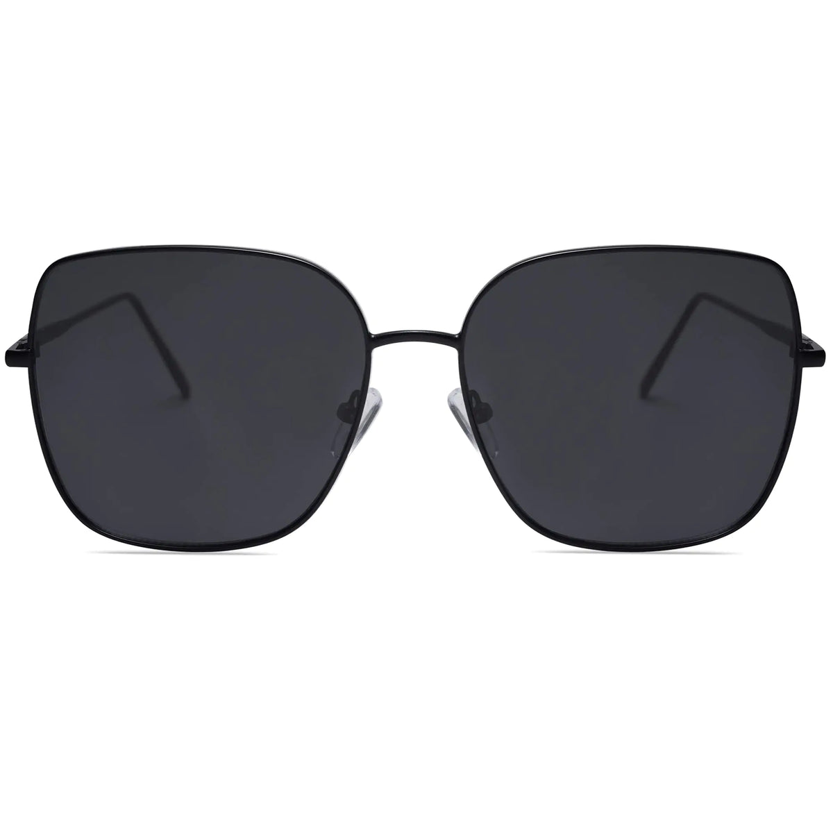 SOJOS Trendy Oversized Square Metal Frame Sunglasses for  display picture 1