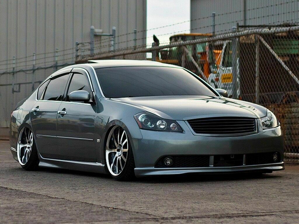 Fiberglass FRP Front lip for Infinity M45/M35 (Nissan Fuga Y50