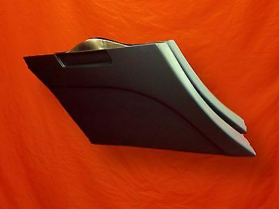 Harley Davidson 6″ Stretched Saddlebags Out & Down – No Cut Outs + 6.5" Lids