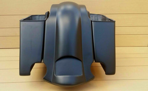 HARLEY 4" STRETCHED DUAL CUT SADDLEBAGS AND REAR FENDER TOURING MODELS 1996-2013