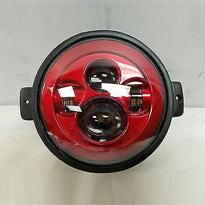 7″ Kawasaki Voyager & Vaquero DAYMAKER Replacement Headlight Red LED Light