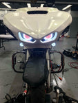 Front Outer Fairing Harley Davidson Road Glide Custom Devil Eyes 2000 – 2019