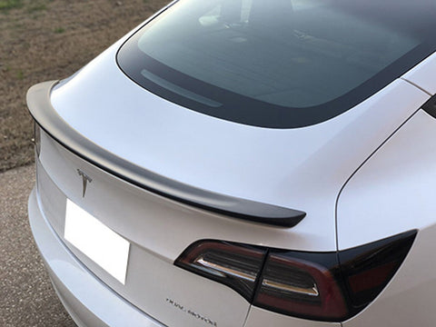 PAINTED ALL COLORS SPOILER FOR A TESLA MODEL 3 2017-2022