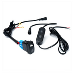 Wiring Harness With 2 Switches For LED Chase Rear Strobe Light Bar