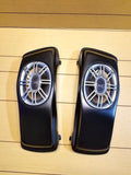 HARLEY DAVIDSON 6X9 LIDS WITH SPEAKERS INCLUDED FOR TOURING BIKES 96-2013
