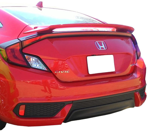 UNPAINTED SPOILER FOR A HONDA CIVIC 2-DOOR COUPE FACTORY STYLE 2016-2020