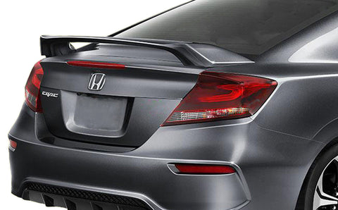 PAINTED ALL COLORS SPOILER FOR A HONDA CIVIC 2-DOOR SI 2012-2015