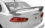 PAINTED "EVO-X STYLE" W/LIGHT REAR SPOILER FOR 2008-2017 MITSUBISHI LANCER