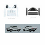 FOR Toyota HILUX REVO TRD roll bar 2016 2020