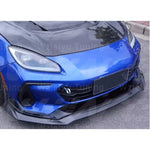 VRS Style Real Carbon Fiber Front Bumper Lip Fit For Toyota GR86 Subaru BRZ ZN8 ZD8 High Quality Fitment