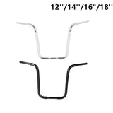 Motorcycle 12''/14''/16"/18'' Ape Hanger 1 1/4" Handlebar For Harley Sportster XL FLST FXST Custom 1200 XL883 Softail