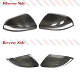 DRY Carbon Rear View Mirror Caps for Mercedes-Benz V Class W447 V250 V220d 2016-2018 Car Side Mirror Covers Caps Add On Style