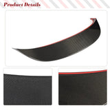 Carbon Fiber Car Rear Trunk Racing Spoiler Wing For Toyota 8th Gen Camry 2018-2022 Car Rear Boot Lid Highkick Wide Spoiler Wing