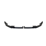 ABS Carbon Look Front Bumper Lip Guard Chin Spoiler For BMW X5 G05 LCI M Sport 2023+ Body Kit Splitter Cover Car Accessories