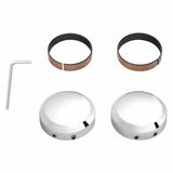 Motorcycle Front Fork Stem Upper Nut Covers For Harley Sportster 2014-2020 Softail Dyna 2009-2020