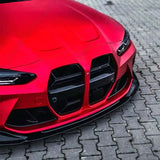 Car Front Bumper Lip Splitter Diffuser Body Kits Spoiler Bumper Guard Protector Accessories For BMW G80 M3 G82 M4 2021-2024