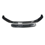 V Style Carbon Fiber Front Bumper Chin Lip Splitter for BMW F85 F86 X5M X6M 2014-2019