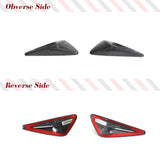 Fits Tesla Model 3/Y 2020-2023 Prepeg DRY Carbon Side Fender Camera Turn Signal Cover Side Splitters Car Kits Side Fender Cover