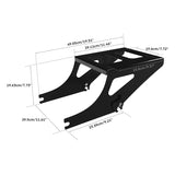 Motorcycle Pack Trunk Mount Luggage Rack For Harley Tour Pak Fat Boy Fatboy FLSTF Softail 2008-2017 2009 2010 2011 2012 2014