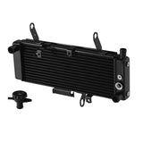 Radiator Cooler Aluminum Black For SUZUKI SV650S SV650A SV650SA 2003-2004