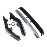 For Honda Civic 11th All Models 2022-2024 YOFER Style Front Bumper Spoiler Lip Blade +Lower Side Splitter Corner Cover Protector