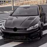 Carbon Fiber Hood Grill Fender for Volkswagen vw Golf 7 7.5 14-20 modified Body kit Car Accessories