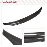 Carbon Fiber Trunk Racing Spoiler for Audi A6 C8 Base & Sline S6 Sedan 2019-2022 Trunk Spoiler Rear Wing Spoiler HighKick Lip