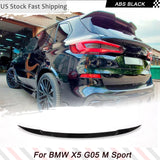 For BMW X5 G05 2019 2020 Car Middle Trunk Wing ABS Glossy Black Rear Middle Spoiler Trunk Wing Lip Car Rear Trunk Racing Spoiler