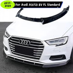 For Audi A3/S3 8V Facelift Standard 2017-2020 Car Front Bumper Lip Cap Spoiler Splitter Front Bumper Protector Covers Bodykit