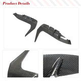 Real Carbon Fiber Car Side Air Vent  Fender Trim Cover For Subaru BRZ Toyota GR 86 2022 2023 Car Side Vent Trim Flaps Fins Apron