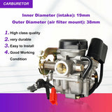 Motorcycle 50cc Carb Carburetor Fit For ROKETA SUNL JCL BAJA Panterra SCOOTER MOPED ATV GY6