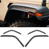 For Jeep Wrangler JL 2018+ 2021 2022 2023 Car Front Rear Mudguard Low Fender Splash Protector Protective Guards Flares Mudflaps