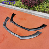 For Ford Mustang 2015-2017 Car Front Bumper Splitter Lip Diffuser Body Kit Spoiler Guard Spoiler Frontal Retrofit Accessories