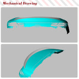 Carbon Fiber Rear Spoiler Wing Lip For Mercedes S-Class A217 S500 S63 S65 2016-2018 Convertible Car Rear Trunk Roof Lip Wing