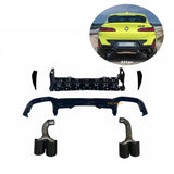 Car Parts G02 Facelift Rear Diffuser For BMW X4 G02 Upgrade X4M Rear Diffuser LCI 2021 2022