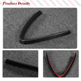 Prepreg Dry Carbon Fiber Front Grill Mesh Frame Cover for Alfa Romeo Giulia Sport & Quadrifoglio Sedan 2015-2018 V Shape Frame