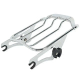 Motorcycle Two Up Luggage Rack For Harley Touring Street Glide Road king 2009-UP FLTR FLHX Road Glide Air Wing