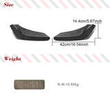 Carbon Fiber Rear Bumper Splitters for Chevrolet Corvette Stingray C8 2020-2023 FRP Rear Diffuser Lower Spoiler Protector