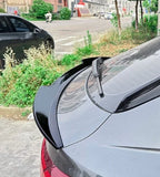 Car Rear Roof Mid Spoiler Tail Wing Tailgate Middle Trunk Spoiler For AUDI Q3 F3 Sportback S-line 2019 2020 2021 2022 2023 2024