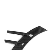 Real Dry Carbon Fiber Front/Rear Bumper Side Fender Trim Cover MP Style Side Spats Canards Body Kits for BMW M2 G87 2023-IN