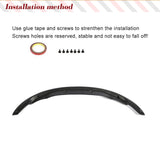 Carbon Fiber Car Front Bumper Lip Splitters for BMW 3 Series E92 E93 LCI M Sport 2010-2012 Car Front Racing Body Kits Guard FRP