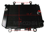 Motorcycle Engine Radiator Cooler Cooling System For Kawasaki ER-5 ER500 1996-2006 97 98