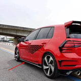 For Volkswagen VW Golf MK7 7.5 GTI/R/Rline Car Front Lip Rear Bumper Diffuser Side Skirt TCR Body kit