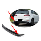 Auto Black PP Rear Bumper Diffuser Lip Spoiler For Volkswagen VW Golf 7 MK7 7.5 standard And GTI 2017 2018 2019