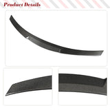 Carbon Fiber Car Trunk Spoiler for BMW 4 Series F82 M4 Coupe 2014-2020 Rear Trunk Spoiler Boot Highkick Wing Lip Forged Carbon
