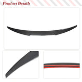 Carbon Fiber Spoiler for BMW X4 X4M G02 F98 2019-2020 Sport Utility Trunk Lip Spoiler Rear Wing HighKick Spoiler Body Kits