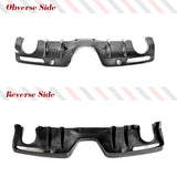 Carbon Fiber Rear Bumper Diffuser for Toyota Supra A90 A91 2019-2022 Coupe 2-Door Lower Bumper Lip Spoiler Valance Protector