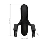 Vivid Black Front Fender Fit For Harley Low Rider ST FXLRST 22-24 S FXLRS 20-24 Motorcycle