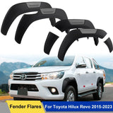 Mudguard Fender Flares Wheel Arch for Toyota Hilux Revo 2015-2020,2021-2023 Models 4X4 Car Auto Part Accessories 6pcs/Set
